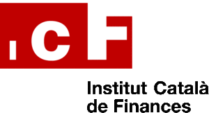 Logotip ICF - Institut Català de Finances
