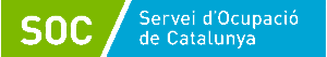 Logotip Generalitat de Catalunya - SOC, Servei d'Ocupació de Catalunya